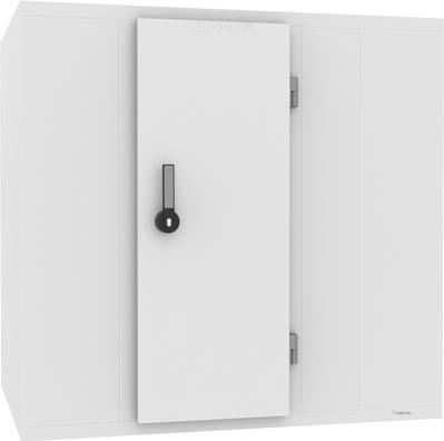 Koel/vriescel zonder motor - 180 x 180 x 220cm - CombiSteel - 7489.2035 1