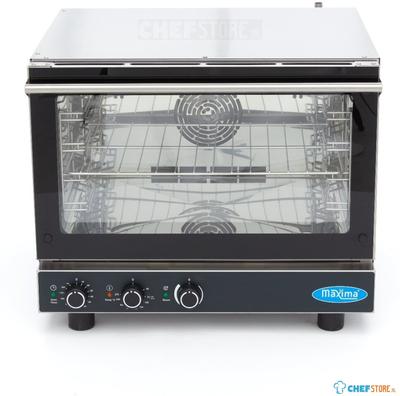 Maxima Combisteamer - 4 Bakken (1/1 GN / 60 X 40 cm) - Analoog - 400V - 08500202