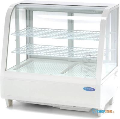 Maxima Gebaksvitrine - 100 L - 68 cm - Wit - 09400836
