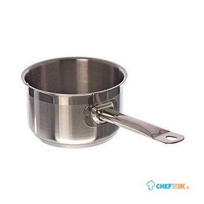 RVS Steelpan zonder deksel - RVS - Ø 16 cm. 1,5 Liter, Combisteel 7501.0070 1