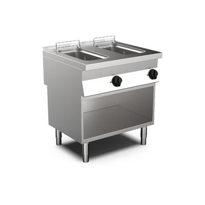 Mareno M0-700 Line Elektrische Friteuse 2x 10 Liter, 40cm - Gastro-Inox 170.424 1