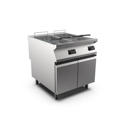 Mareno M1-900 Elektrische Friteuse 2x 22 Liter - Met Deuren - Digitaal Instelbaar - 80cm - 191.412 1