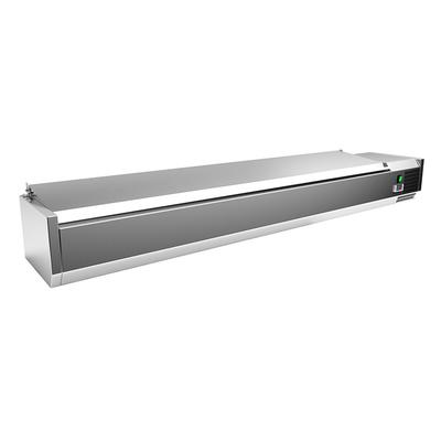 Gastro-Inox RVS Opzetkoeling 10x GN 1/4 Met Deksel, Gastro-Inox 209.201 1