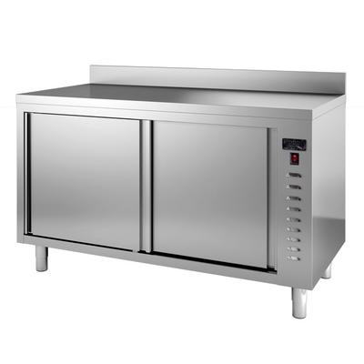 Gastro-Inox Warmhoudkast Met Achteropstand 1200(l)x700(d)x850(h)mm, Gastro-Inox 304.040 1