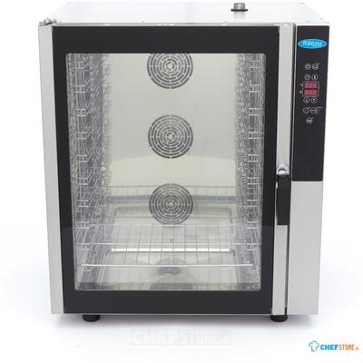Maxima Combisteamer - 10 Bakken (1/1 GN / 60 X 40 cm) - Digitaal Display - 400V - 08500210