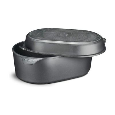 Eurolux Premium Gietijzeren Braadslede Set - 40 X 27 cm - EU1000-3-SET 1