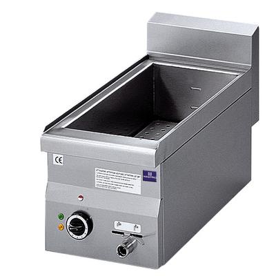 Bain Marie, Elektrisch, Tafelmodel, Aftapkraan, 1x 1/2 + 1x 1/4 GN, Mastro 6030BME 1