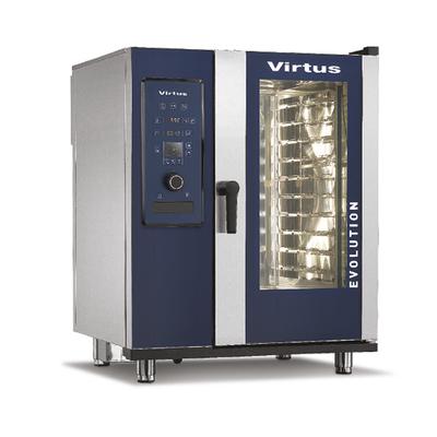 Gas Convection Oven With Direct Injection And Automatic Cleaning System, 10x GN1/1 - Virtus AIC0077/FN 1
