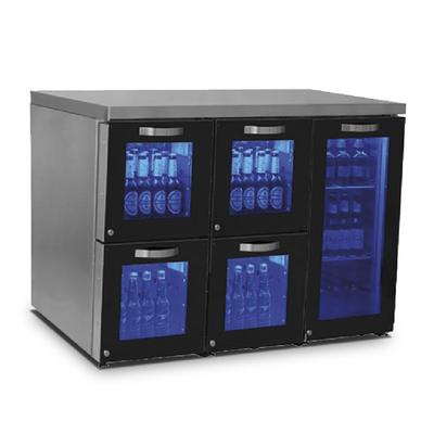 Mastro Inbouwkoeling Rechterkant Met 1 Scharnierende Glazend Deur En 4 Glazen Lades, 0°/+8°C | IBC0060 1