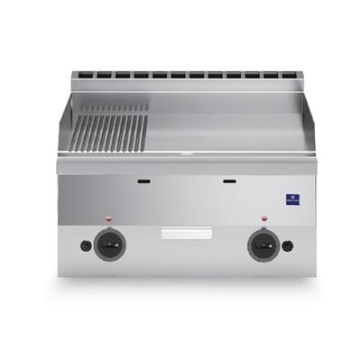 Gas Griddle - Tabletop - 1/3 Grooved and 2/3 Smooth Plate - MS66FTRGT 1