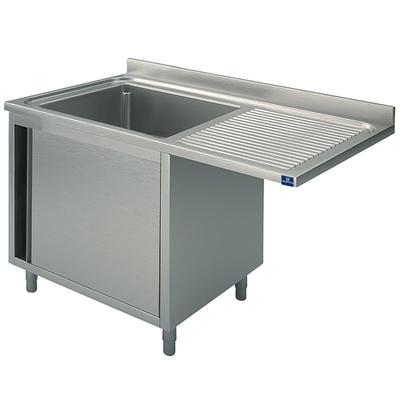 Mastro Wasbakunit Op Kastje Met Scharnierdeur, Voor Inbouwvaatwasser, 1 Linker Wasbak, 1200X600 Mm | SLA1LD1206 1