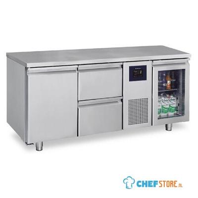 Freezer Counter With 3 Doors GN 1/1 - -10°/-20°C - WiFi - VTGB3/FNWF 1