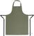 Whites halterschort polyester-katoen olijfgroen | B427 6