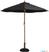 Bolero ronde zwarte parasol 2,5 meter | CB514