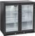 Diverso By Diamond Gekoelde Flessenkoeler "achterbar" Geventileerd, 2 Glazen Klapdeuren - WR-TAB2-B2 1