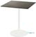 Urban Terrastafel Wit Frame + Midnight Marble HPL 70x70 cm - Essentials 130021677