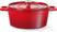 Braadpan Geëmailleerd Gietijzer - HENDI - 3,7L - Rood - 317x240x(H)105mm - 626832