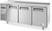 Koelwerkbank - 3 deuren Kitchen Line 60cm diep - Arktic 233382 2