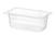 Hendi Gastronormbak 1/4 | 100 mm hoog | PP tranparant | koel/vries | 880326 2