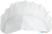 Whites nylon muts met klep en haarnet | B226 5
