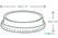 Vegware composteerbare platte deksels zonder gat 20cl | CL701 3