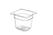 Hendi Gastronormbak 1/6 | 200 mm hoog | tritan bpa-vrij transparant | koel/vries | 869604 2