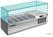 SARO Opzet Koelvitrine 1/4 GN Model VRX 1200/330 1