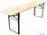 Attends Opklapbare Biertafel met Banken 220(L)cm - CH438 3