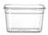 Hendi Gastronormbak 1/2 | 200 mm hoog | polycarbonaat transparant | 861400 1
