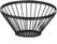 Hendi Fruitkorf schuin zwart ø15x(h)8cm | 427095 1