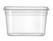 Hendi Gastronormbak 1/3 | 200 mm hoog | PP tranparant | koel/vries | 880203 1
