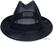 Trilby Hoed Donkerblauw, Geen Merk A652-M 5
