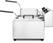 Hendi Friteuse Mastercook - 2 x 8 L | 207307 7