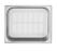 Hendi Gastronormbak 1/2 geperforeerd | 65 mm hoog | RVS Profi Line | 802434 3