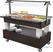 Diamond Buffet - Salad bar, gekoeld, 4x GN 1/1-150 (Wengé hout) | BSB/4N-B1-R2 1