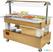 Diamond Buffet - Salad bar, gekoeld, 4x GN 1/1-150 (Licht eiken hout) | BSB/4N-D1-R2 1