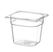 Hendi Gastronormbak 1/6 | 150 mm hoog | polycarbonaat transparant | 861714 2