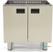 Maxima Horeca Onderstel - Dubbel - 60 cm Diep - met Deuren - 09391955