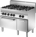 Bartscher Gasfornuis 650 B1100 6 Pits GO - 1151163