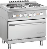 Bartscher El. Fornuis 700 B800 4 Pits EO - 286234W