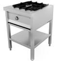 Pannenkoekentafel 1-Pits Gasbrander | Combisteel | 7003.0900