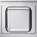 Spoeltafelblad | 1 Midden | 70 x 70cm | Combisteel | 7013.1100