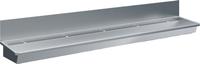 RVS WASBAK 5 KRANEN 3000MMNCLUSIEF AFVOERPLUG En SPATSCHERM - Combisteel 7013.4620
