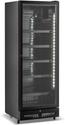 Combisteel 7086.0005 Budget KOELKAST GLASDEUR 450L ZWART