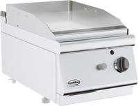Combisteel Base 700 Gasbakplaat Chroom Enkel Tafelmodel | 7178.0255