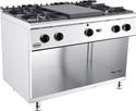 Base 700 Kookplaatfornuis Gas 4 Br., CombiSteel 7178.0585