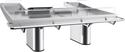 Neutrale Vis Toonbank | B=180cm | CombiSteel 7178.0905