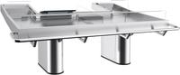 Neutrale Vis Toonbank | B=249cm | CombiSteel 7178.0910