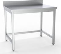 700 Werktafel Open Onderstel Rand Demontabel 800, combisteel 7333.0048