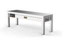 CombiSteel Etagère , Keramisch Verwarmd, Enkel, 1200mm - 7333.0502
